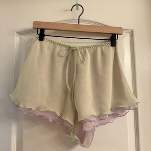Vintage sheer Women's Sleep Shorts